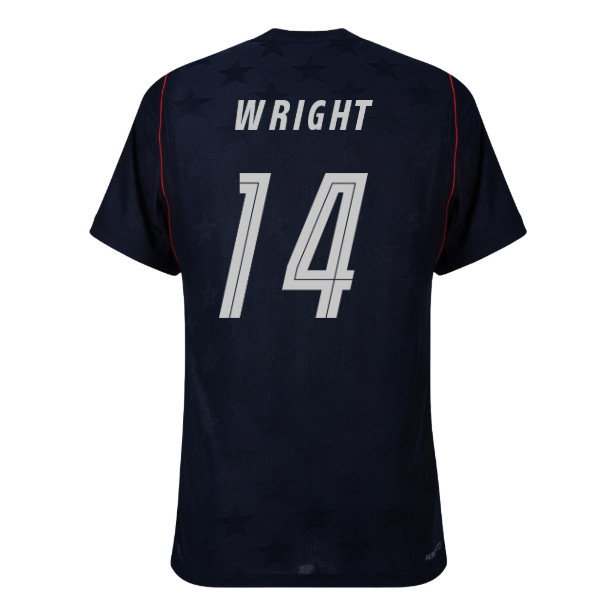 2026-2027 USA USMNT Match Away Authentic Shirt (Wright 14)-SoccerKits Hub | Buy Soccer Jerseys Online